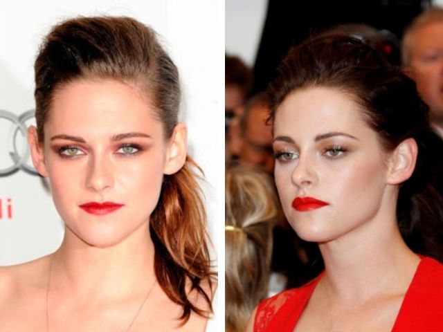 kristen stewart batom vermelho